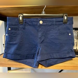 Lightly worn, Celebrity Pink Navy Blue Shorts - Size 9